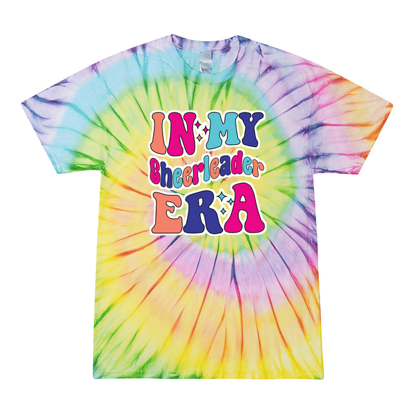 [[color:Lolli-pop]] In My Cheerleader Era Tie Dye T-shirt Lolli-pop