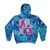 [[color:Multi-Blue]] In My Cheerleader Era Tie Dye Hoodie Multi-Blue