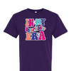 [[color:Purple]] In My Cheerleader Era Short Sleeve T-shirt Purple