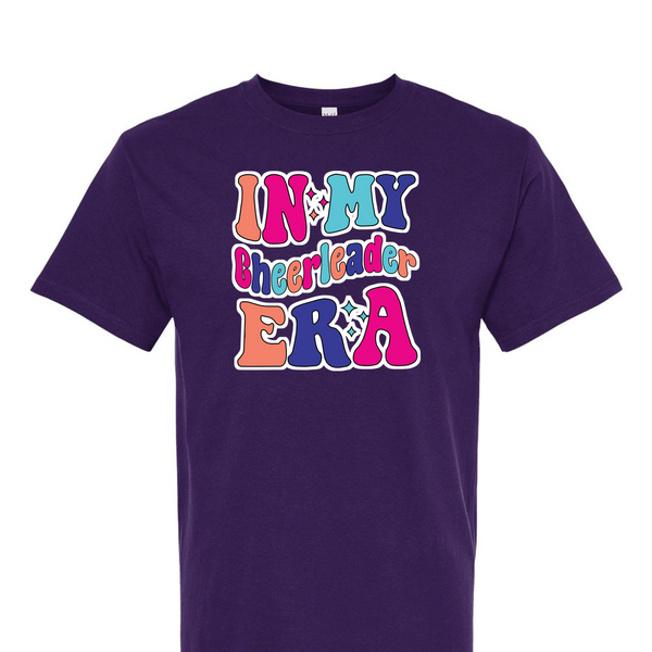 [[color:Purple]] In My Cheerleader Era Short Sleeve T-shirt Purple