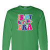 [[color:Irish Green]] In My Cheerleader Era Long Sleeve T-shirt Irish Green