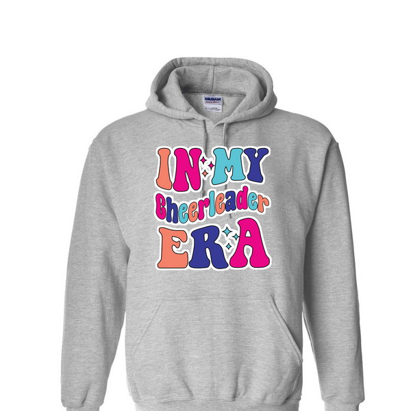 [[color:Sport Grey]] In My Cheerleader Era Hoodie Sport Grey