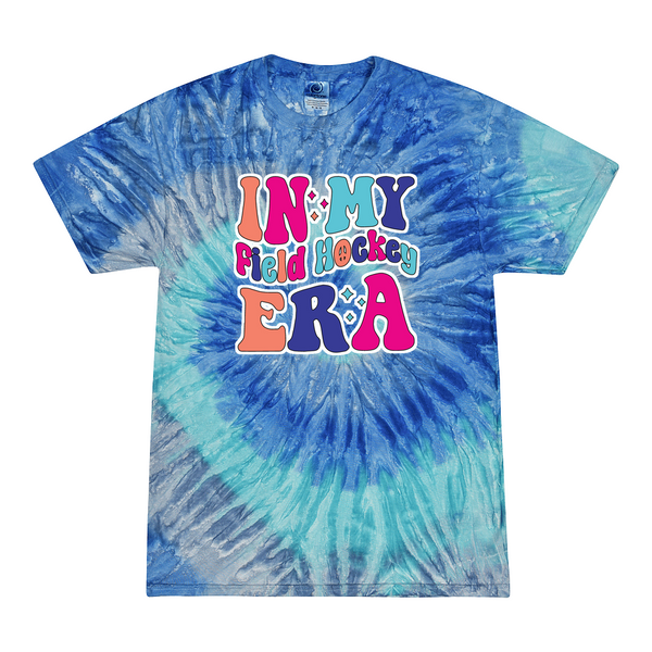 [[color:Blue Jerry]] In My Field Hockey Era Tie Dye T-shirt Blue Jerry