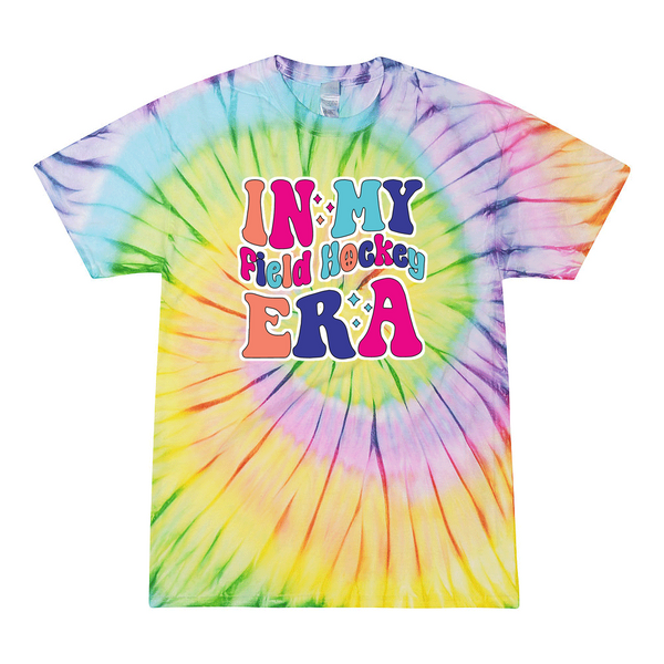 [[color:Lolli-pop]] In My Field Hockey Era Tie Dye T-shirt Lolli-pop