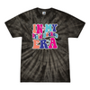 [[color:Spider Black]] In My Field Hockey Era Tie Dye T-shirt Spider Black