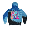 [[color:Blue Ocean]] In My Field Hockey Era Tie Dye Hoodie Blue Ocean