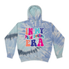 [[color:Lagoon]] In My Field Hockey Era Tie Dye Hoodie Lagoon