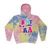 [[color:Sherbert]] In My Field Hockey Era Tie Dye Hoodie Sherbert
