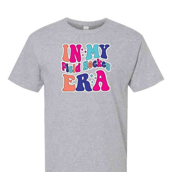 [[color:Sport Grey]] In My Field Hockey Era Short Sleeve T-shirt Sport Grey