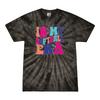 [[color:Spider Black]] In My Softball Era Tie Dye T-shirt Spider Black