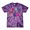 [[color:Spider Purple]] In My Softball Era Tie Dye T-shirt Spider Purple
