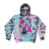 [[color:Dream]] In My Softball Era Tie Dye Hoodie Dream
