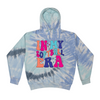 [[color:Lagoon]] In My Softball Era Tie Dye Hoodie Lagoon