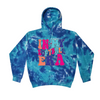 [[color:Multi-Blue]] In My Softball Era Tie Dye Hoodie Multi-Blue