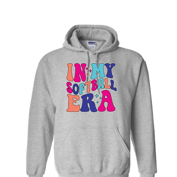 [[color:Sport Grey]] In My Softball Era Hoodie Sport Grey
