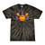 [[color:Spider Black]] Lax Skull With Bow Girls Lacrosse Tie Dye T-shirt Spider Black