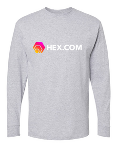 Hex in White Long Sleeve