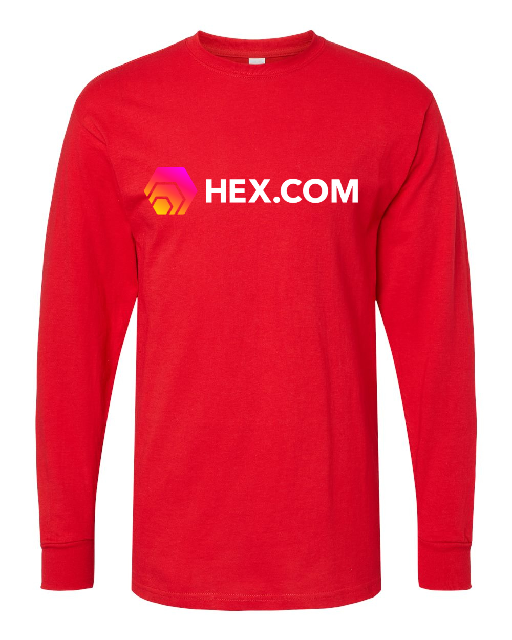 Hex in White Long Sleeve