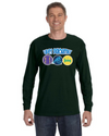 fashionable cotton crew neck clothing Long sleeve T-shirt tee shirt tie dye apparel