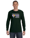 fashionable cotton crew neck clothing Long sleeve T-shirt tee shirt tie dye apparel