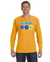 fashionable cotton crew neck clothing Long sleeve T-shirt tee shirt tie dye apparel