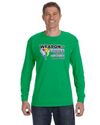fashionable cotton crew neck clothing Long sleeve T-shirt tee shirt tie dye apparel