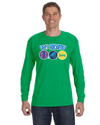 fashionable cotton crew neck clothing Long sleeve T-shirt tee shirt tie dye apparel