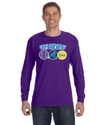 fashionable cotton crew neck clothing Long sleeve T-shirt tee shirt tie dye apparel