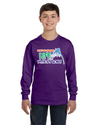 fashionable cotton crew neck clothing Long sleeve T-shirt tee shirt tie dye apparel