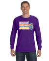 fashionable cotton crew neck clothing Long sleeve T-shirt tee shirt tie dye apparel