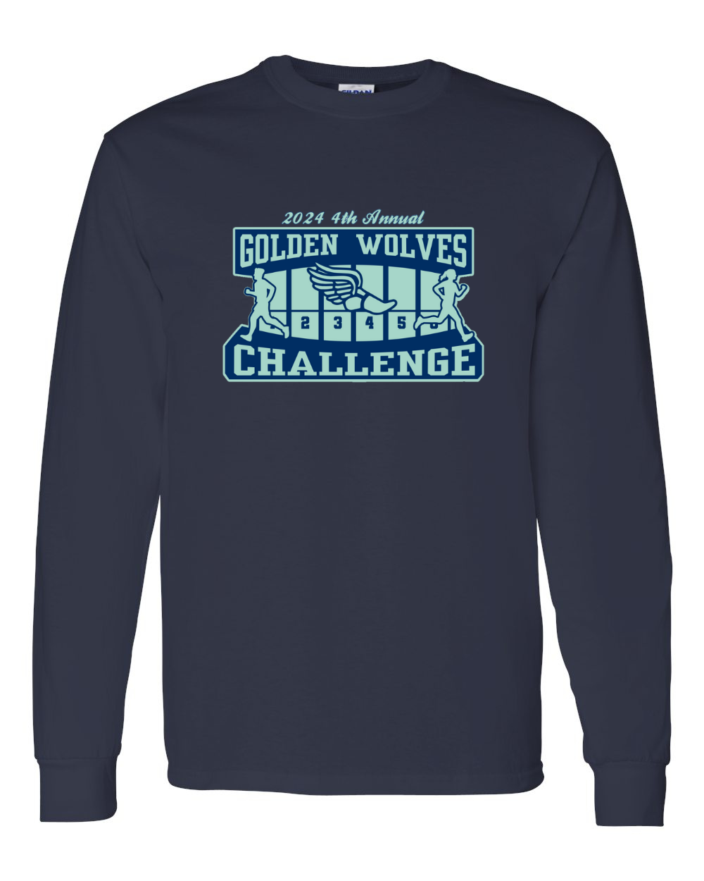 2024 4th Annual Golden Wolves Challenge Long Sleeve