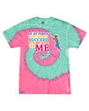 fashionable cotton crew neck clothing T-shirt tee shirt tie dye apparel