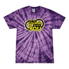 [[color:Spider Purple]] May The Course Be With You Track and Field Tie Dye T-shirt Spider Purple