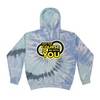 [[color:Lagoon]] May The Course Be With You Track and Field Tie Dye Hoodie Lagoon