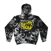 [[color:Multi Black]] May The Course Be With You Track and Field Tie Dye Hoodie Multi Black