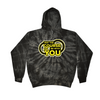 [[color:Spider Black]] May The Course Be With You Track and Field Tie Dye Hoodie Spider Black