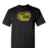 [[color:Black]] May The Course Be With You Track and Field Short Sleeve T-shirt Black
