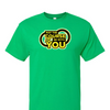 [[color:Irish Green]] May The Course Be With You Track and Field Short Sleeve T-shirt Irish Green