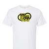 [[color:White]] May The Course Be With You Track and Field Short Sleeve T-shirt White