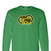 [[color:Irish Green]] May The Course Be With You Track and Field Long Sleeve T-shirt Irish Green