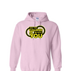[[color:Light Pink]] May The Course Be With You Track and Field Hoodie Light Pink