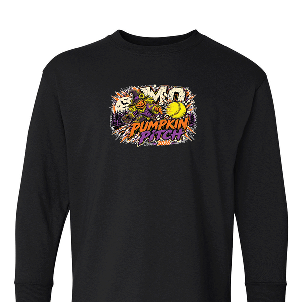 Solid Long Sleeve T-shirt - Mount Olive Pumpkin Pitch 2026