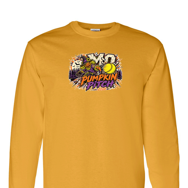 Solid Long Sleeve T-shirt - Mount Olive Pumpkin Pitch 2026