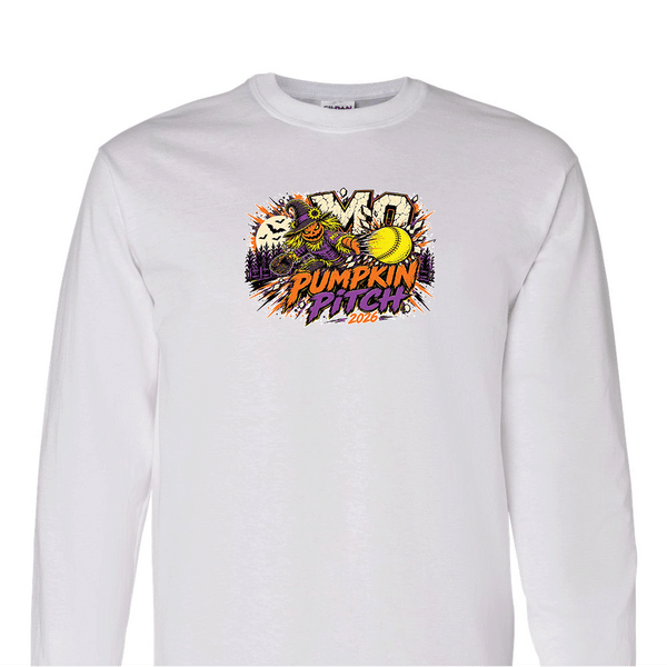 Solid Long Sleeve T-shirt - Mount Olive Pumpkin Pitch 2026