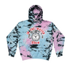 [[color:Dream]] Only Enemy Is The Clock Swimming Tie Dye Hoodie Dream