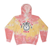 [[color:Funnel Cake]] Only Enemy Is The Clock Swimming Tie Dye Hoodie Funnel Cake