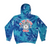 [[color:Multi-Blue]] Only Enemy Is The Clock Swimming Tie Dye Hoodie Multi-Blue