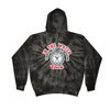 [[color:Spider Black]] Only Enemy Is The Clock Swimming Tie Dye Hoodie Spider Black