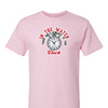 [[color:Light Pink]] Only Enemy Is The Clock Swimming Short Sleeve T-shirt Light Pink