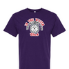 [[color:Purple]] Only Enemy Is The Clock Swimming Short Sleeve T-shirt Purple